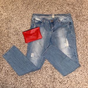 Light washed style jeans